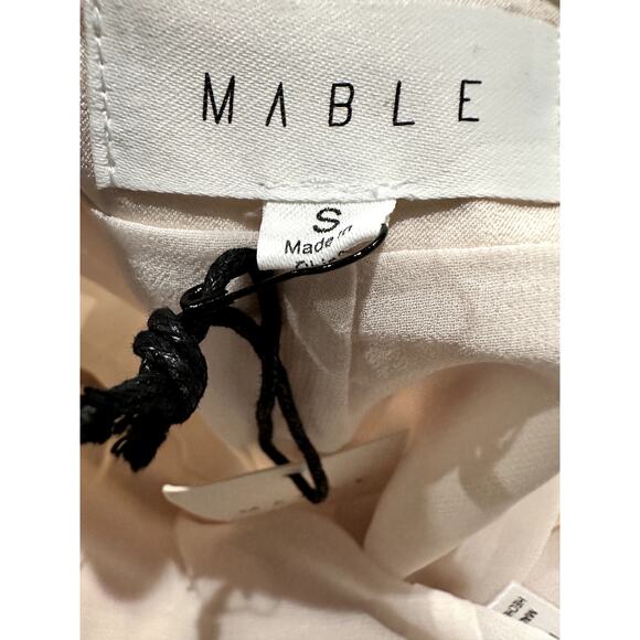 Mable – Juno Tied Detail Top and Shorts Set – Cream – S - Picture 7 of 14